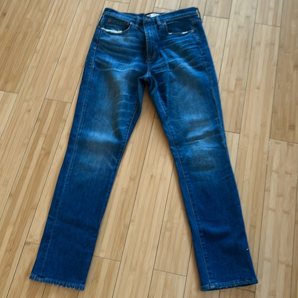 Madewell high-rise boy Jean